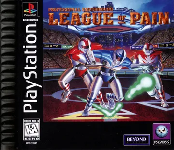 Professional Underground League of Pain (US) box cover front